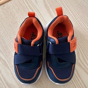 Navy and Orange Walker Shoes